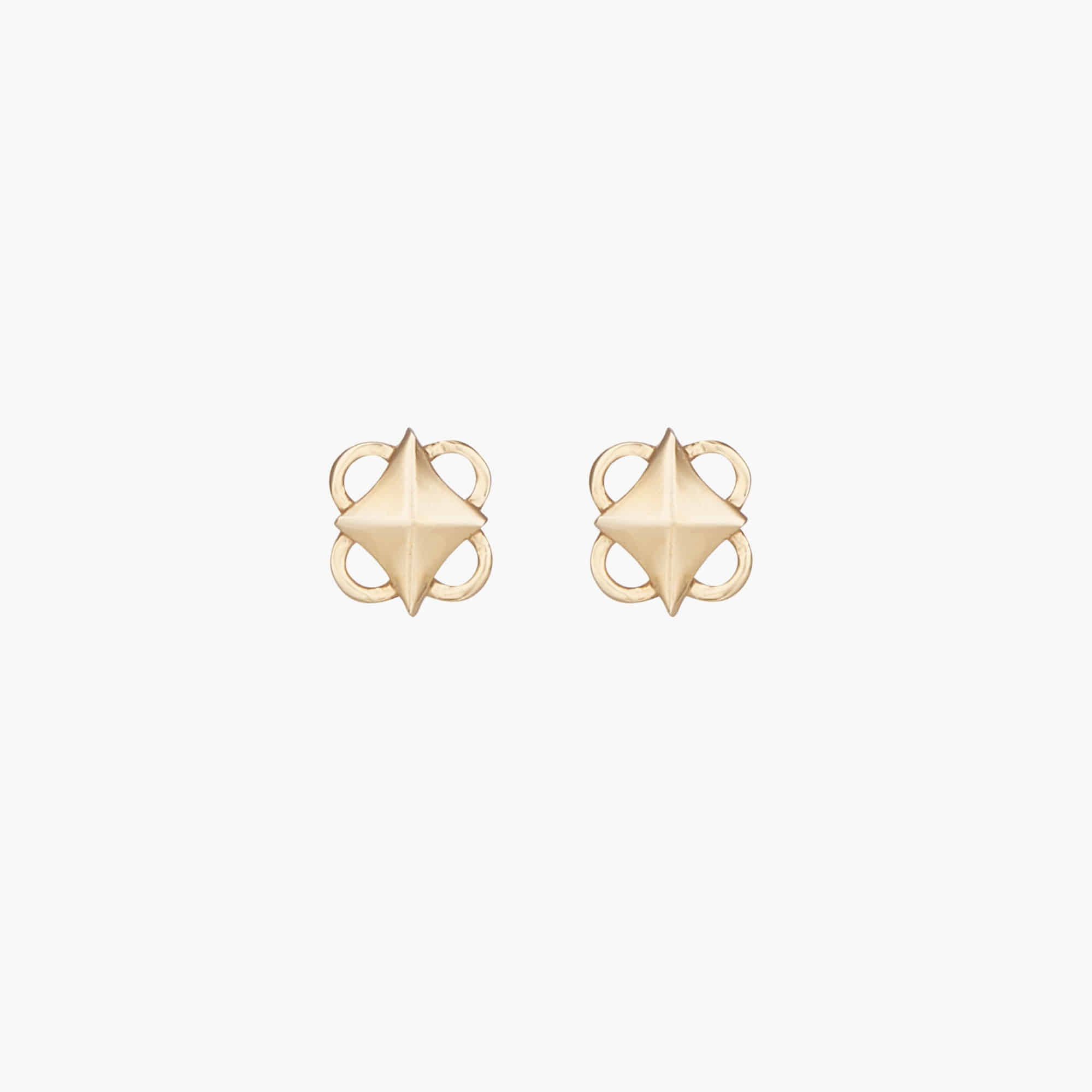 Hoop Rhombus Earrings
